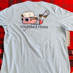 Men’s Vineyard Vines pocket tee lacrosse